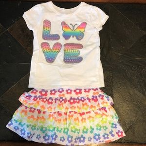 Matching Top and Skort Outfit